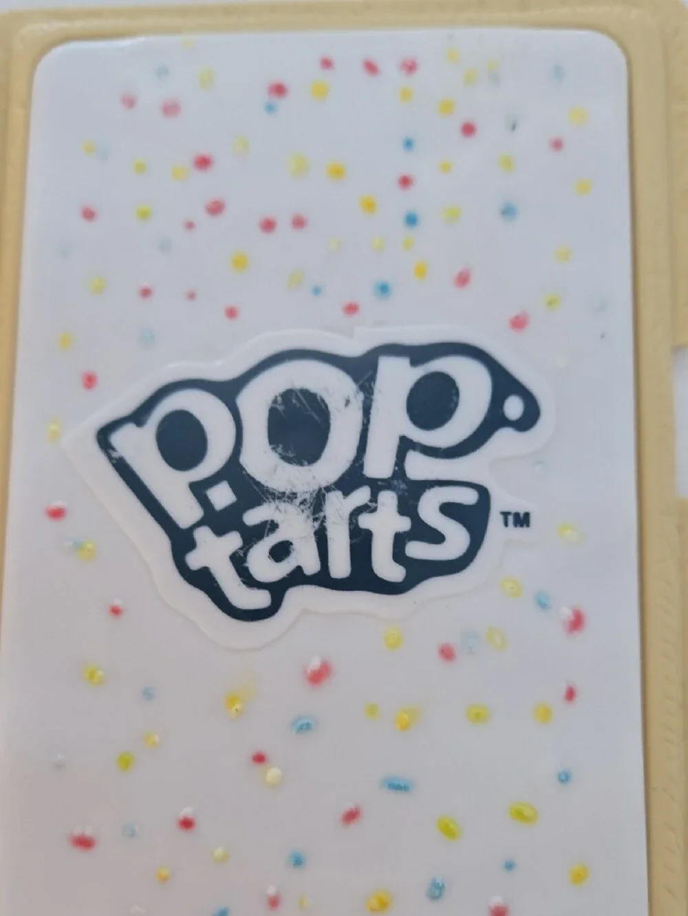 Kellogg's 2010 Pop-Tarts Holder White & Pink Frosting GUC 5.5